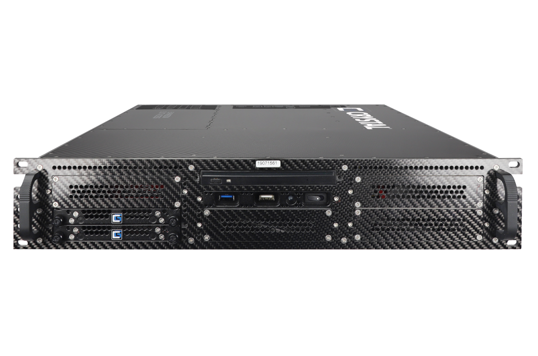 RS265P Rugged 2U Carbon Fiber Server