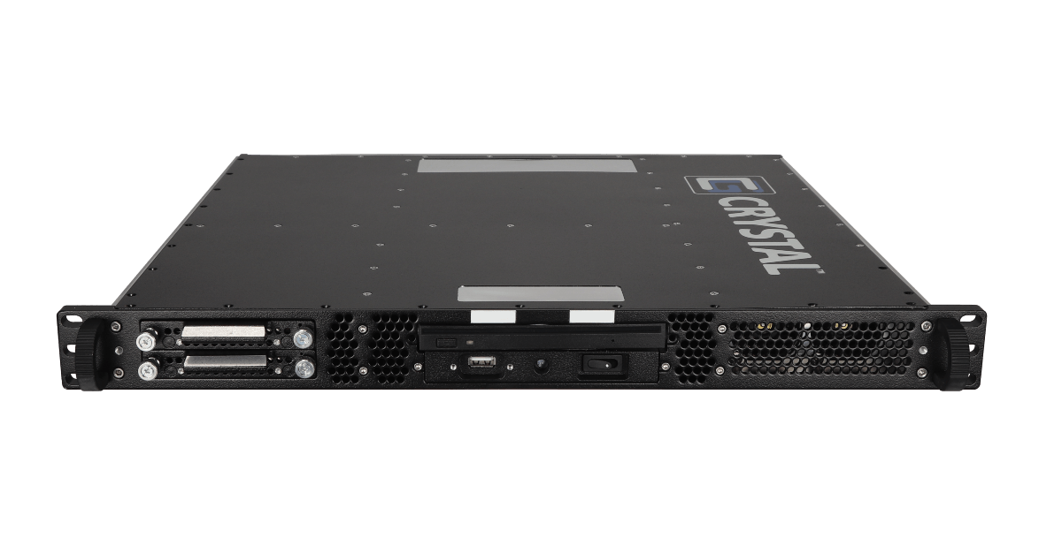 RS121S16 rugged 1U server, front